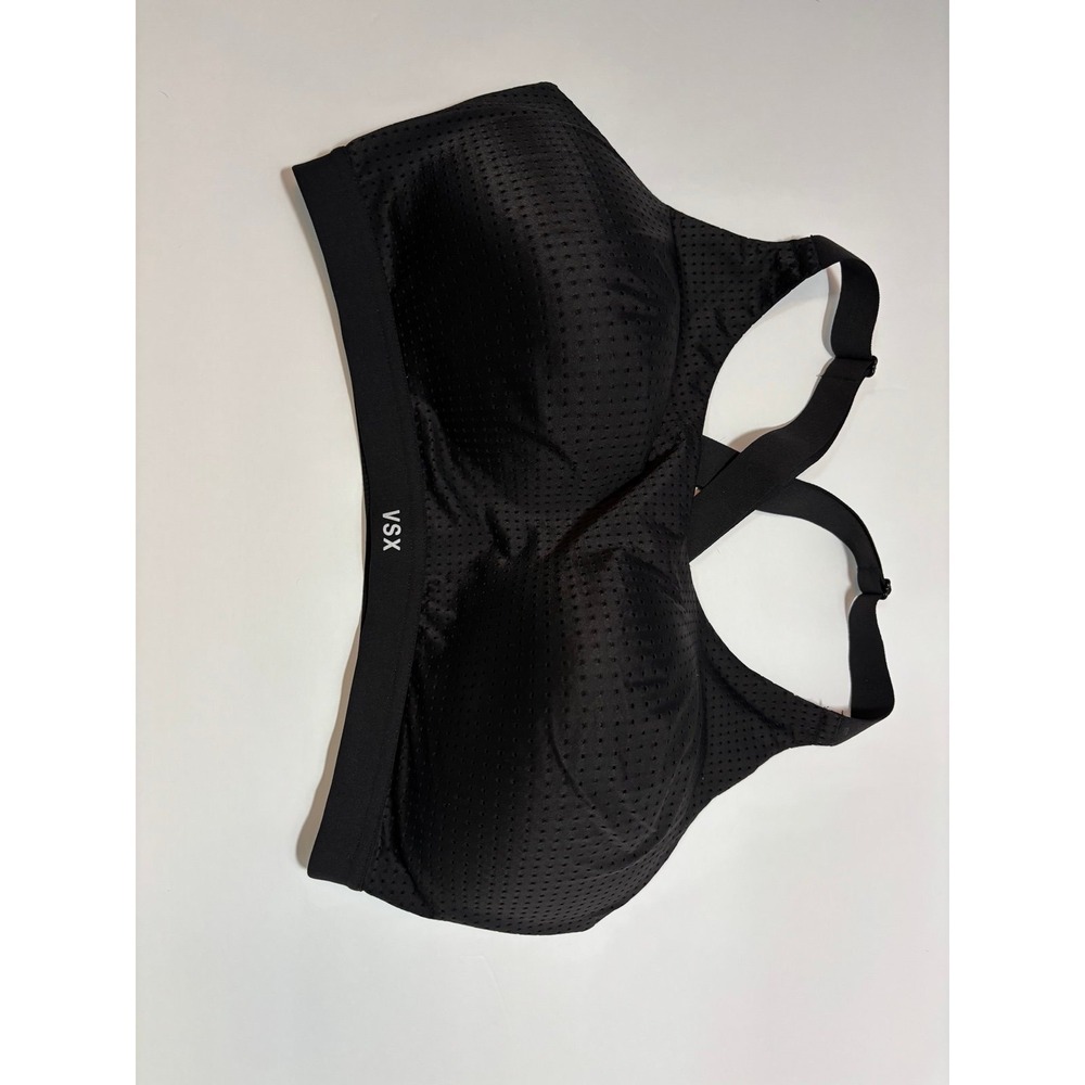 Lot 5 Victoria's Secret VSX Lightweight Sports Bra 36DD Wire Free Crossback - Picture 7 of 12